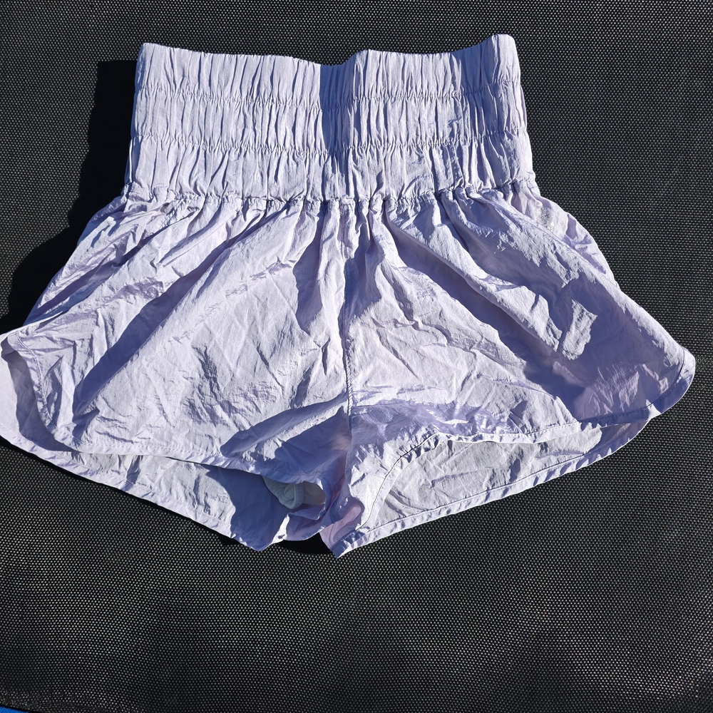 FP Movement by Free People High-Waisted Lavender Shorts